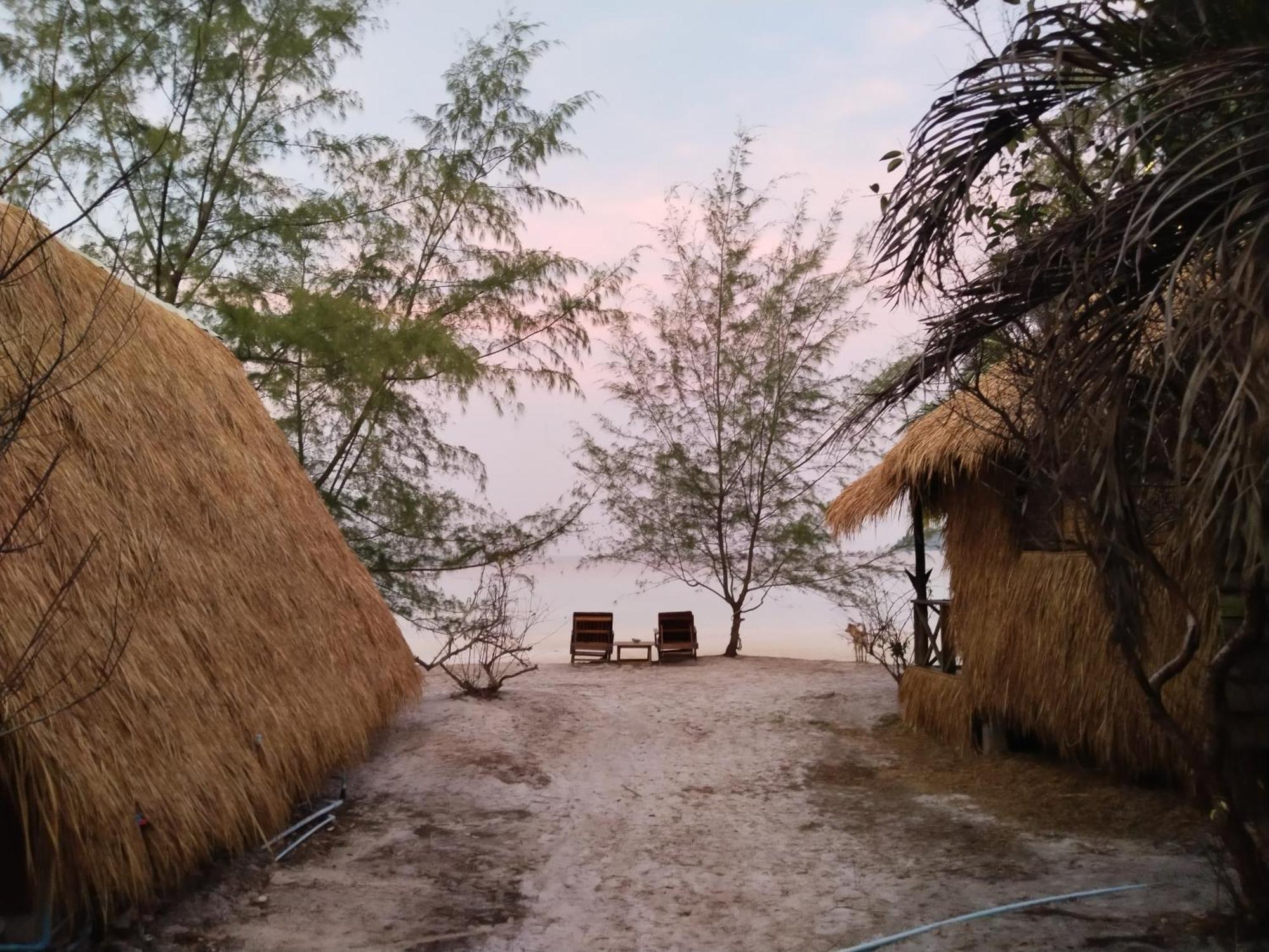 קו רונג סנלואם Green Blue Beach Hostel מראה חיצוני תמונה