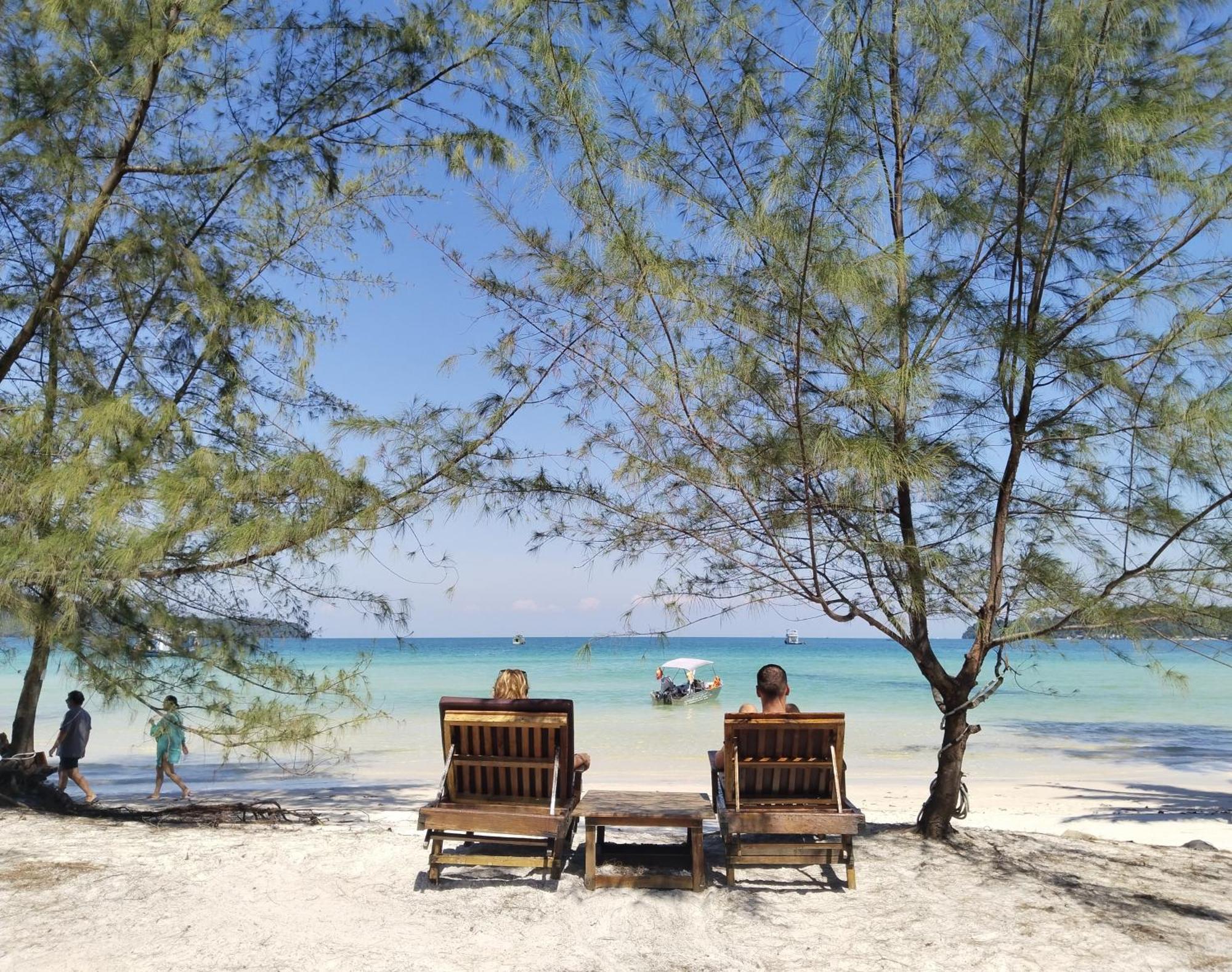 קו רונג סנלואם Green Blue Beach Hostel מראה חיצוני תמונה